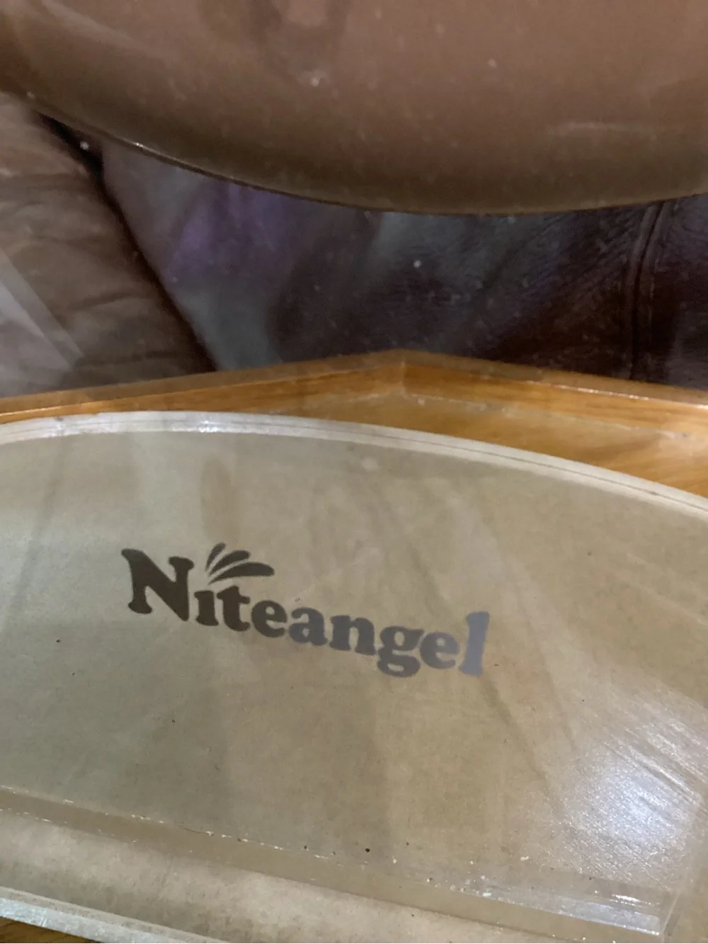 Niteangel Super Silent Hamster Brown Plastic Spinning Wheel
